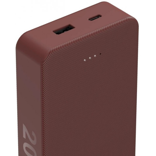 Універсальна мобільна батарея Hama 20000mAh 15W Red (00201717)