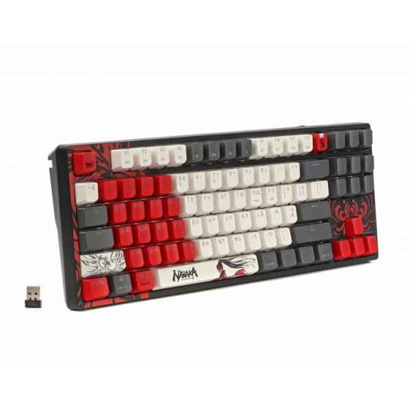 Клавіатура бездротова Bloody WS87 RGB Naraka Black