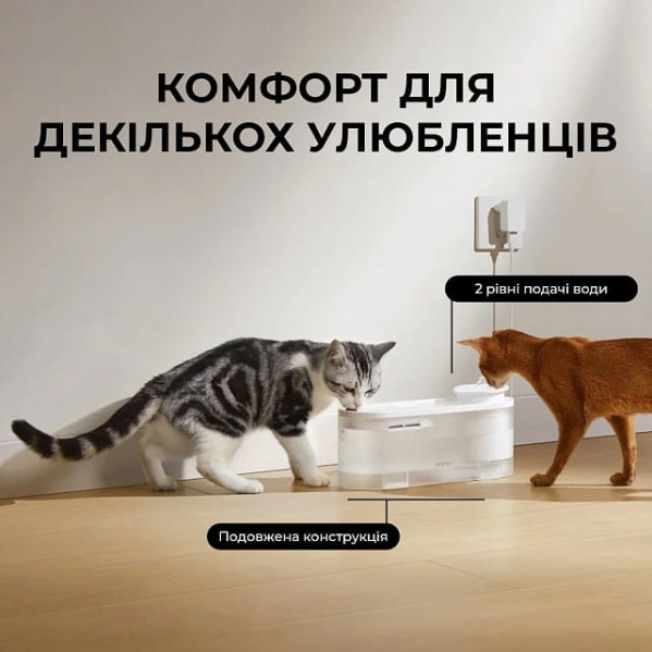 Поїлка-фонтанчик для тварин MOVA WF10 Pro