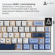 Клавіатура Ajazz AK650 Sea Salt Switch White USB-C (AK650-SS-BWB)