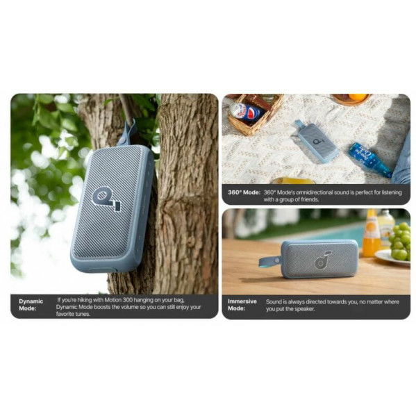 Акустична система Anker SoundCore Motion 300 Blue (A3135031)