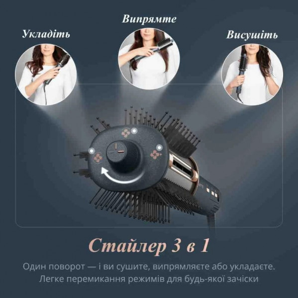 Фен-щітка Rowenta Air Brush 3D UB9720E0