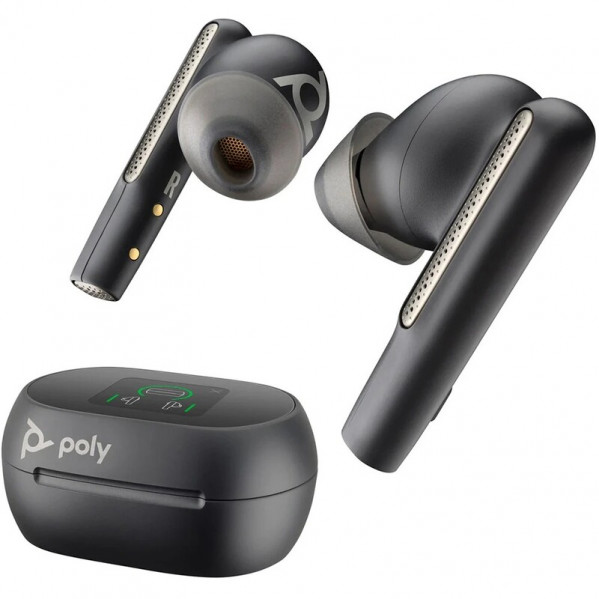 Bluetooth-гарнітура Poly Voyager Free 60+ Earbuds + BT700C + TSCHC Black (7Y8G4AA)