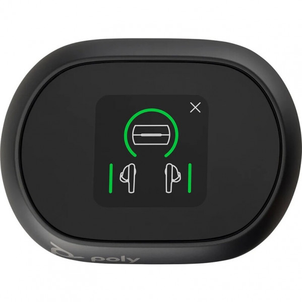 Bluetooth-гарнітура Poly Voyager Free 60+ Earbuds + BT700C + TSCHC Black (7Y8G4AA)