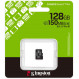 Карта пам`яті MicroSDXC 128GB UHS-I Class 10 Kingston Canvas Select Plus R150MB/s (SDCS3/128GBSP)