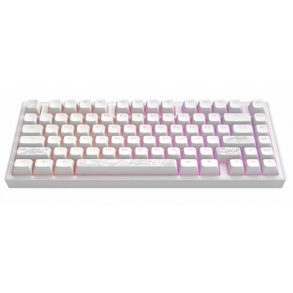 Клавіатура Dark Project ALU81 Terra Nostra White (DPKB_NOSTRA_81_ANSI_WHITE_UA)
