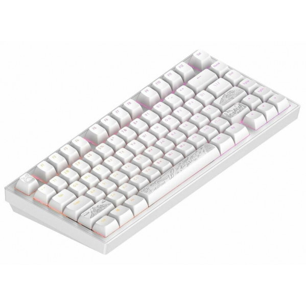 Клавіатура Dark Project ALU81 Terra Nostra White (DPKB_NOSTRA_81_ANSI_WHITE_UA)
