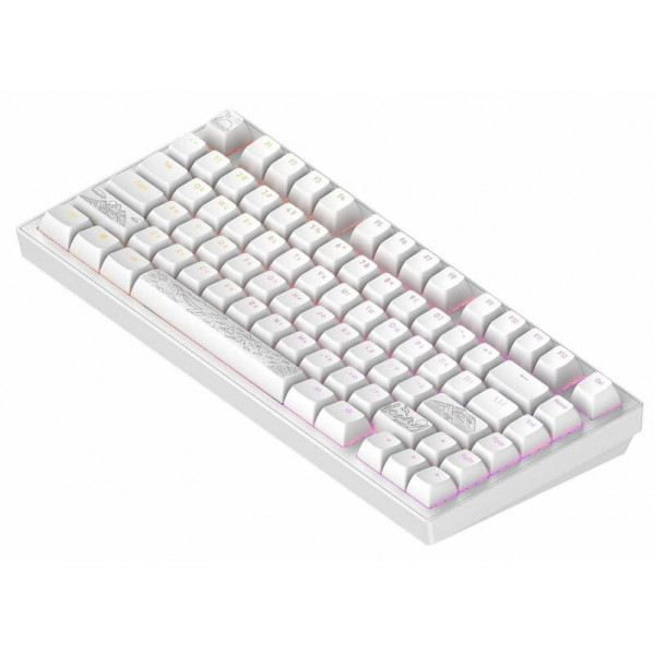 Клавіатура Dark Project ALU81 Terra Nostra White (DPKB_NOSTRA_81_ANSI_WHITE_UA)