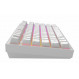 Клавіатура Dark Project ALU81 Terra Nostra White (DPKB_NOSTRA_81_ANSI_WHITE_UA)