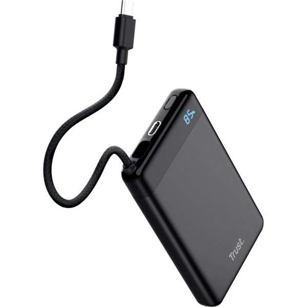 Універсальна мобільна батарея Trust Fiera 10000mAh 20W Black (25880)