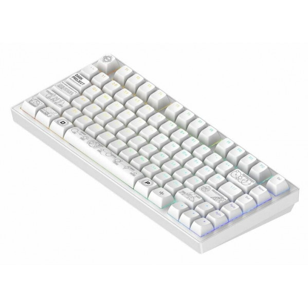 Клавіатура Dark Project ALU81 Terra Nova White (DPKB_NOVA_81_ANSI_WHITE_UA)
