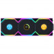 Вентилятор Lian Li Uni Fan SL Wireless LCD 120-3 Black (G99.12SLLCD1W3B.00)
