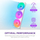 Вентилятор NZXT F420 RGB Core White (RF-U42HF-W1)
