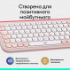 Клавiатура бездротова Logitech Pop Icon Keys Rose (920-013073)