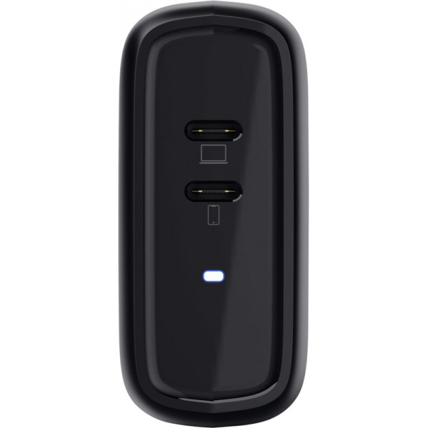 Зарядний пристрій Trust Maxo 65W 2xUSB-Type C Black (25380)
