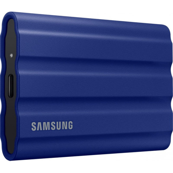 Накопичувач зовнішній SSD 1TB Samsung T7 Shield Blue (MU-PE1T0R/EU)