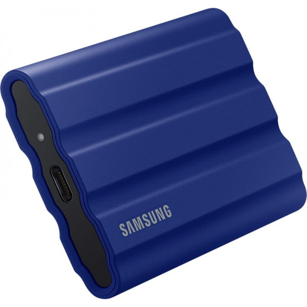Накопичувач зовнішній SSD 1TB Samsung T7 Shield Blue (MU-PE1T0R/EU)