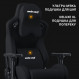 Крісло для геймерів Anda Seat Kaiser Frontier Size XL Black Fabric (AD12YXL-17-B-F-B02)