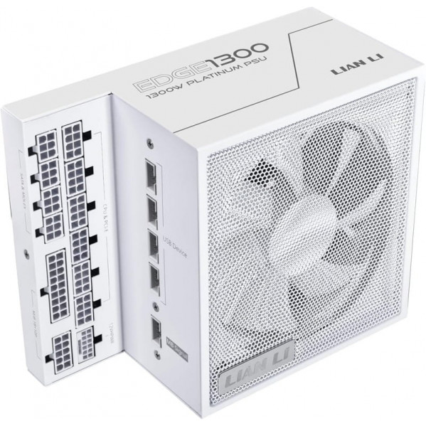 Блок живлення Lian Li EDGE1300, 80 Plus Platinum, White, EU Cord (G9P.EG1300.WE00.EU)