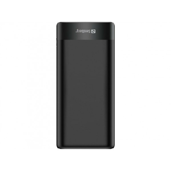 Універсальна мобільна батарея Sandberg Powerbank 20000mAh PD 65W Black (420-62)
