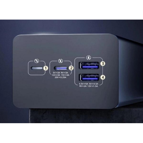 Універсальна мобільна батарея Romoss PEA40S Pro 40000mAh 65W Black (PEA40-382-2131H)