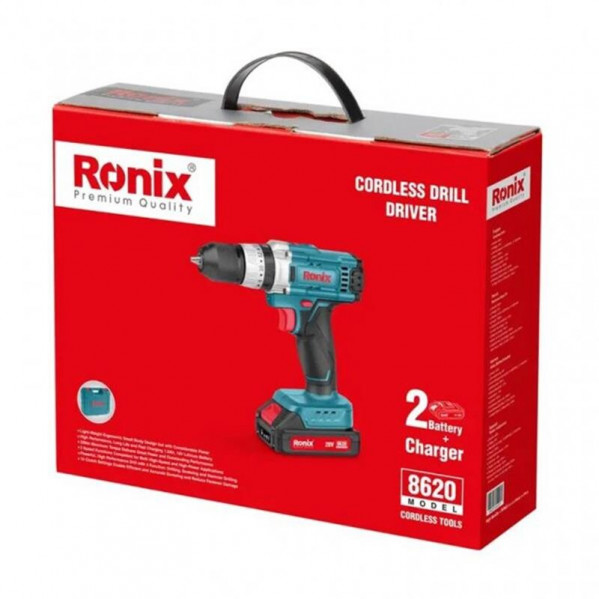 Шуруповерт акумуляторний Ronix 8620