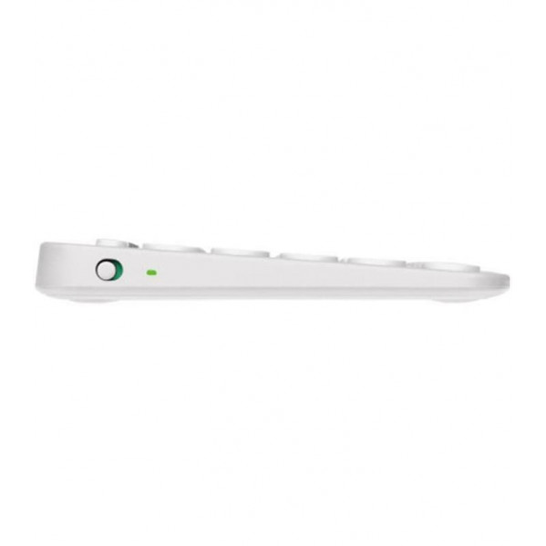Клавiатура бездротова Logitech Pebble Keys 2 K380s White (920-011852)
