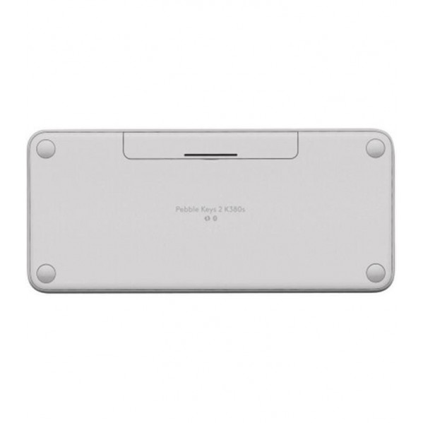 Клавiатура бездротова Logitech Pebble Keys 2 K380s White (920-011852)