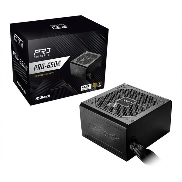Блок живлення ASRock PRO-650G 650W
