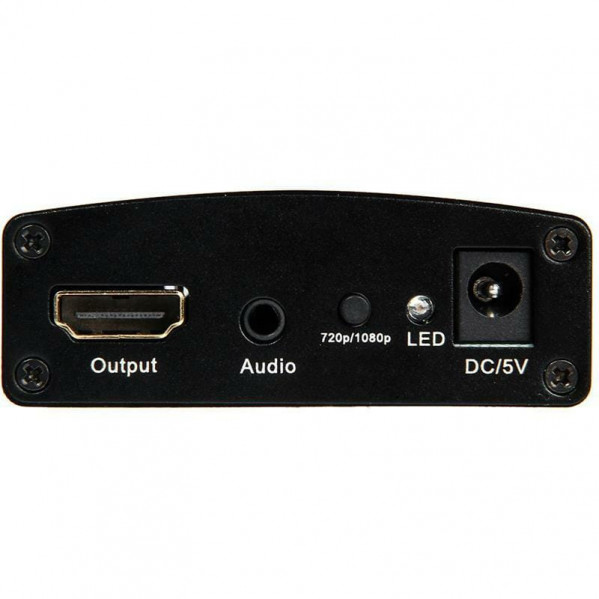 Конвертер PowerPlant (CA911479) HDCAV01 AV (3xRCA) - HDMI, чорний
