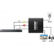Конвертер PowerPlant (CA911479) HDCAV01 AV (3xRCA) - HDMI, чорний
