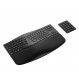 Клавіатура бездротова HP 960 Ergonomic Black (7E755AA)