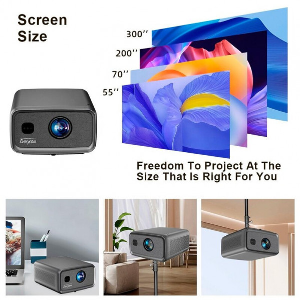 Проєктор Everycom Cubelite Ultra