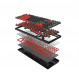 Клавіатура Bloody S98 Sports Red