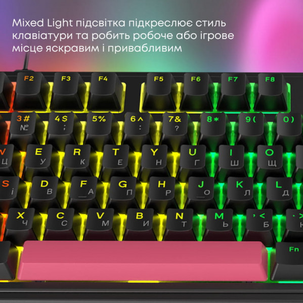 Клавіатура Ajazz AK980 Red Switch Black USB-C (AK980-R-BR)