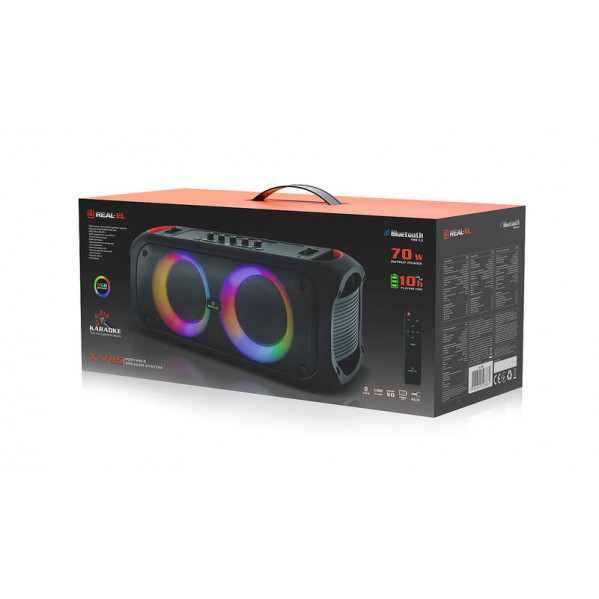 Акустична система REAL-EL X-795 Black