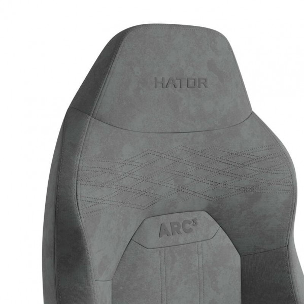 Крісло для геймерів Hator Arc 3 S Velour Grey (HTC3446S)