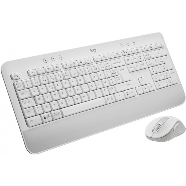 Комплект (клавіатура, миша) бездротовий Logitech MK650 Combo for Business White (920-011032)