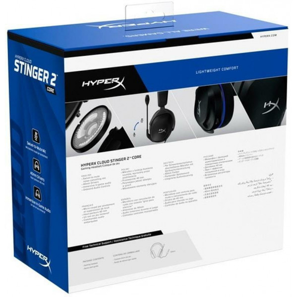 Гарнiтура HyperX Cloud Stinger 2 для PS5/PS4 Black (6H9B6AA)