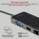 USB-хаб Promate PrimeHub-Pro USB Type-C Grey