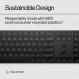 Клавіатура беспроводная HP 450 Programmable WL Black (4R184AA)