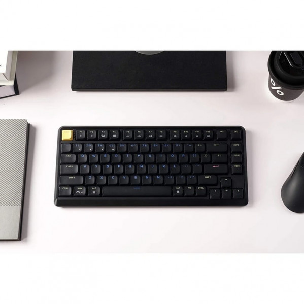 Клавіатура бездротова Keychron J1, K Pro Banana, Hot-Swap, RGB Black (J1-H4-UA)