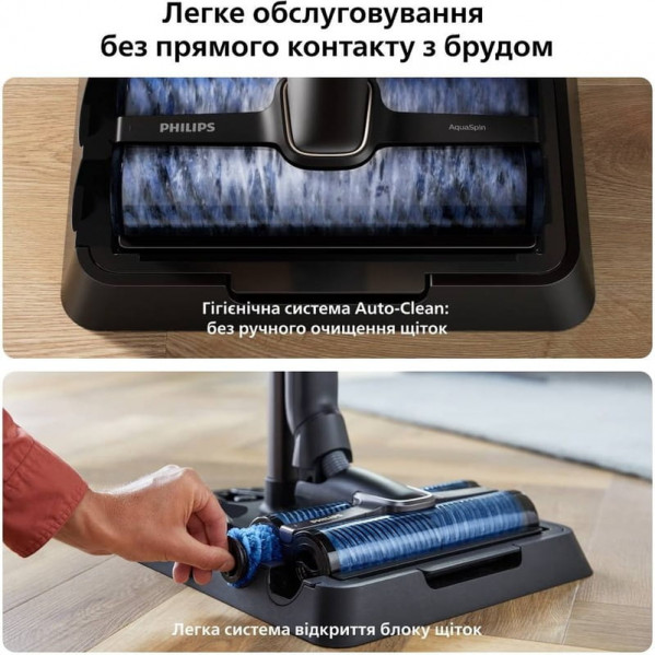 Акумуляторний миючий пилосос Philips AquaTrio XW9463/11