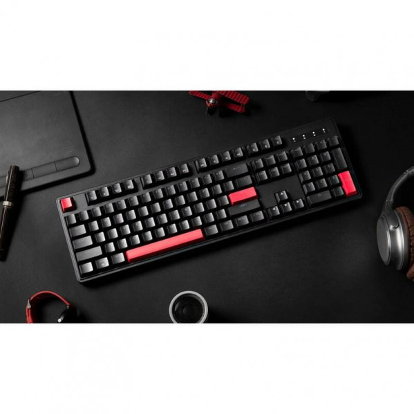 Клавіатура Lemokey X3 Keychron Mechanical Red Switch UA Black (X3-H1-UA)