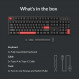 Клавіатура Lemokey X3 Keychron Mechanical Red Switch UA Black (X3-H1-UA)