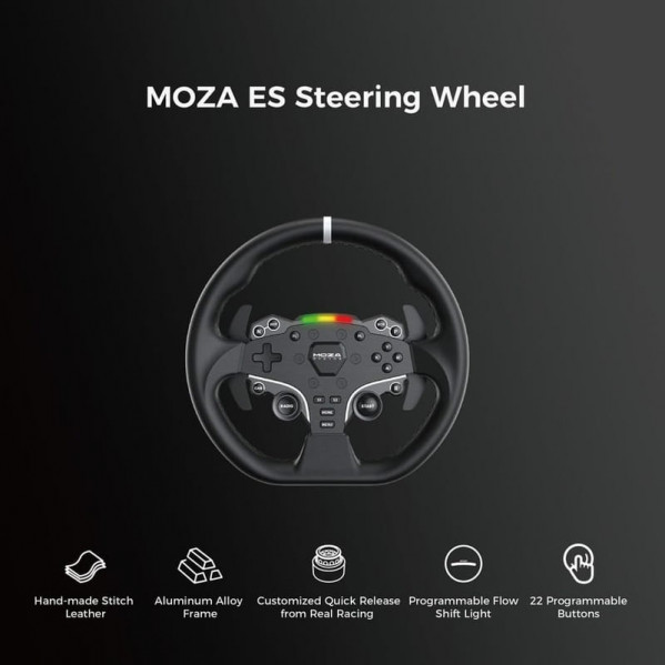 Кермо і педалі MOZA Racing R5 Racing Bundle for PC (RS20)