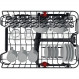Вбудована посудомийна машина Whirlpool WSIC 3M27 C