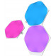 Додаткові панелі Nanoleaf Shapes Hexagons Expansion Pack Apple HomeKit, 3 шт. (NL42-0001HX-3PK)