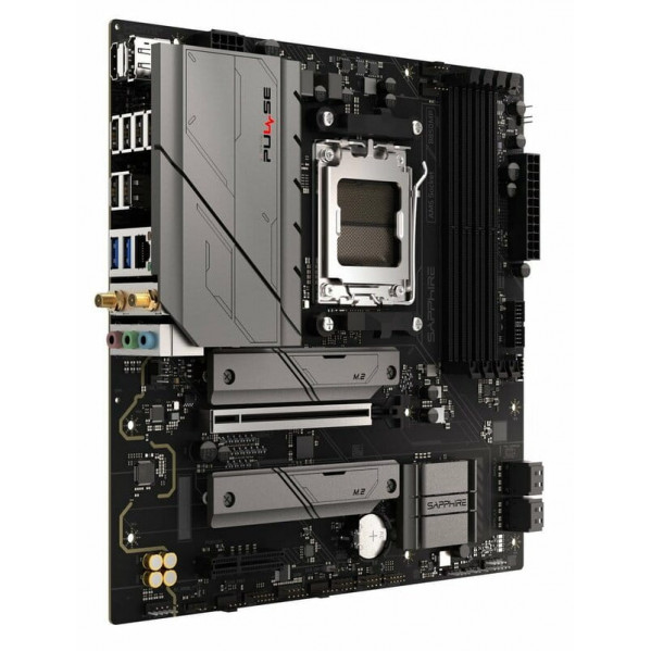 Материнська плата Sapphire B850M Pulse WiFi Socket AM5