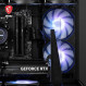 Підставка для відеокарти MSI MPG ARGB Graphics Card Stand Black